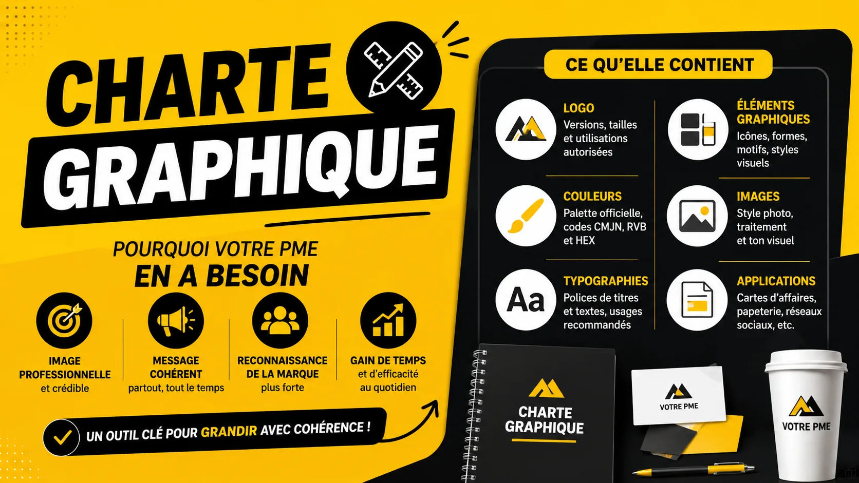 Charte graphique : pourquoi votre PME en a besoin et ce qu’elle contient