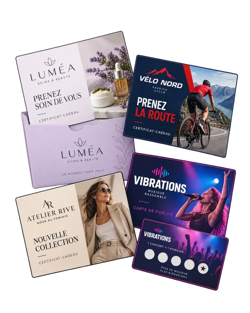 Certificats-cadeaux à Québec